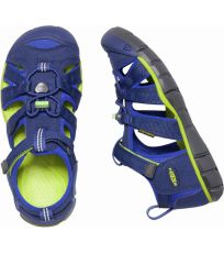 Dětské sandály SEACAMP II CNX JR. KEEN blue depths/chartreuse