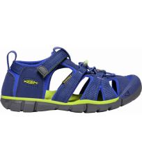 Dětské sandály SEACAMP II CNX JR. KEEN blue depths/chartreuse