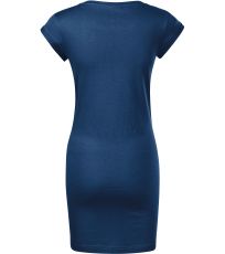 Dámské bavlněné šaty Freedom Malfini královská modrá