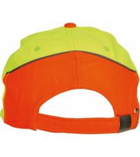 Unisex kšiltovka HI-VIS KNOXFIELD Knoxfield žlutá/oranžová