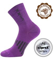 Unisex sportovní merino ponožky Powrix Voxx tmavě šedá