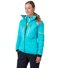 Dámská zateplená skialpová bunda GABBY HOODY HANNAH Scuba blue