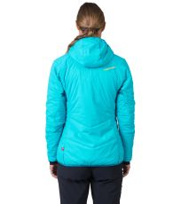 Dámská zateplená skialpová bunda GABBY HOODY HANNAH Scuba blue