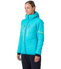 Dámská zateplená skialpová bunda GABBY HOODY HANNAH Scuba blue