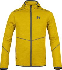 Pánská sportovní mikina DAMAR HOODY HANNAH citronelle mel