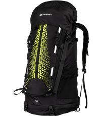 Unisex outdoorový batoh 65 l PIGE ALPINE PRO černá