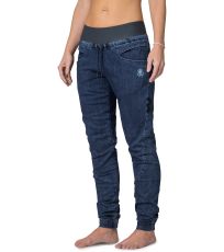 Dámské lezecké džínové kalhoty CERRO RAFIKI dark blue denim