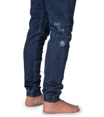 Dámské lezecké džínové kalhoty CERRO RAFIKI dark blue denim