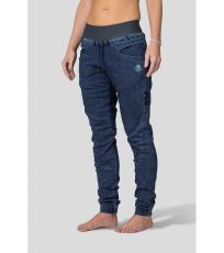 Dámské lezecké džínové kalhoty CERRO RAFIKI dark blue denim