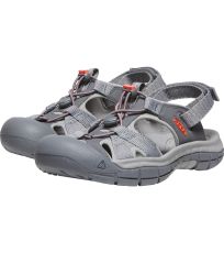 Dámské letní hybridní sandály RAVINE H2 WOMEN KEEN steel grey/coral